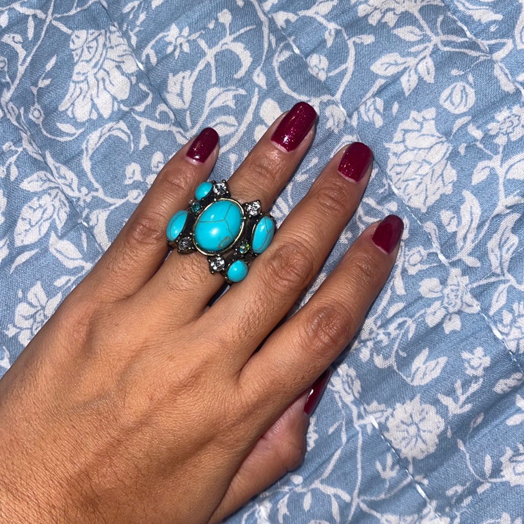 Express Turquoise Statement Ring